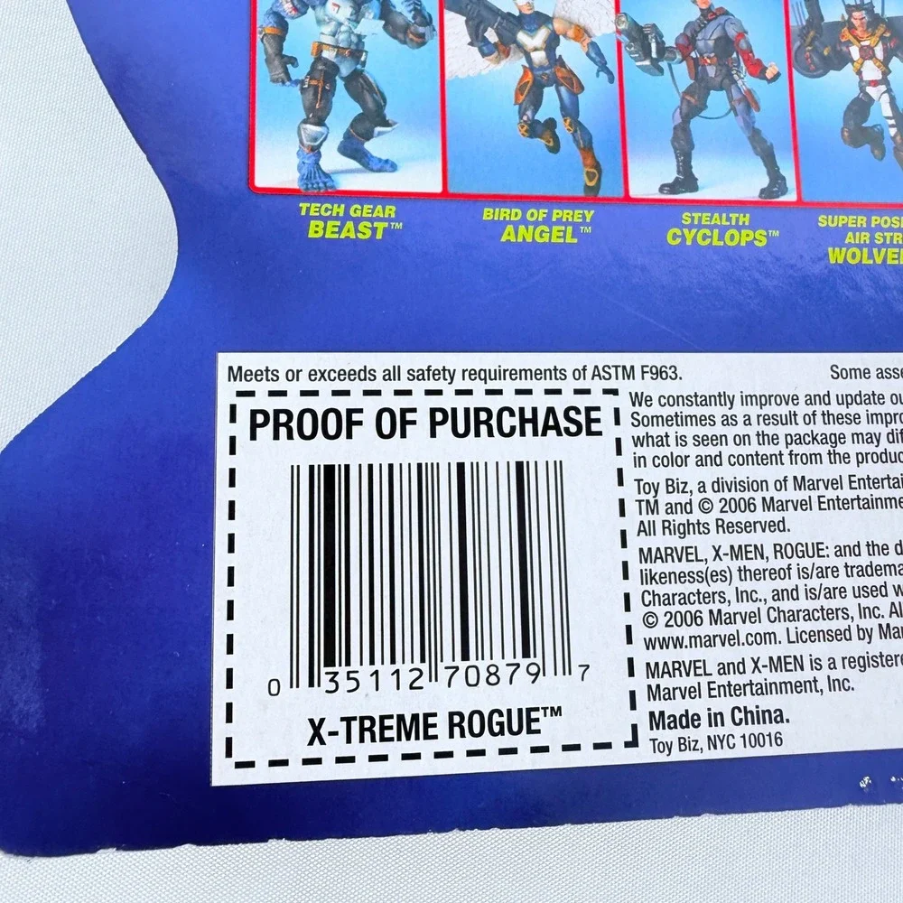 Toy Biz Marvel X-Men X-Treme Rogue Action Figure 2006 Series 70879 New
